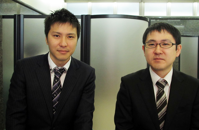写真左から
株式会社ダイナム 小関 博之 様
株式会社アイディーエス 日向 裕紀