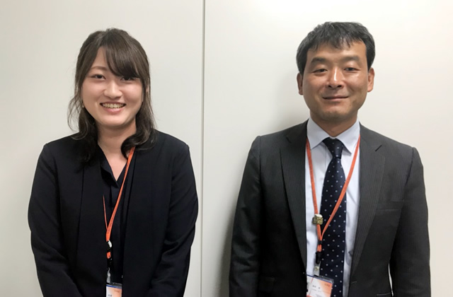写真左から
東武鉄道株式会社
財務部 佐伯 様、須永 様