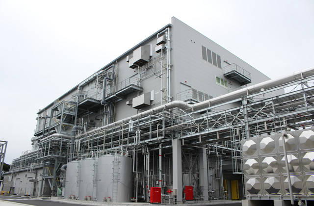 2020年10月に竣工した第４感光材工場（千葉県香取郡東庄町）